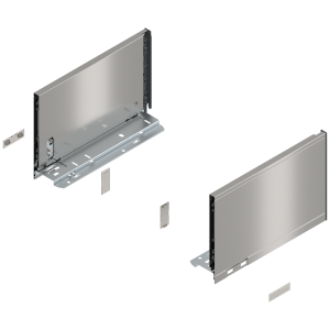 BLUM 770C2702I LEGRABOX Pure, boki szuflady o wys."C", NL=270 mm, stalowe, komplet, inox w opakowaniu 1/6