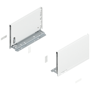 Prowadnice boki szuflady BLUM 770C2702S LEGRABOX Pure, wys."C", NL=270 mm, stalowe, komplet, jedwabiście biały mat