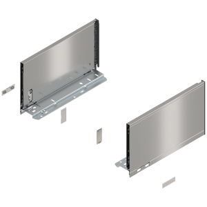 BLUM 770C3002I LEGRABOX Pure, boki szuflady o wys."C", NL=300 mm, stalowe, komplet, inox w opakowaniu 1/6