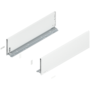 BLUM 770C6002S LEGRABOX Pure, boki szuflady o wys."C", NL=600 mm, stalowe, komplet, jedwabiście biały mat w opakowaniu 1/6