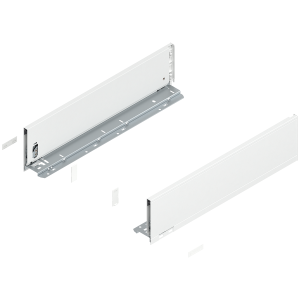 BLUM 770K5002S LEGRABOX Pure, boki szuflady o wys."K", NL=500 mm, stalowe, komplet, jedwabiście biały mat w opakowaniu 1/6
