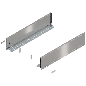 BLUM 770K5502I LEGRABOX Pure, boki szuflady o wys."K", NL=550 mm, stalowe, komplet, inox w opakowaniu 1/6