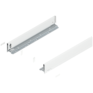 Prowadnice boki szuflady BLUM 770M5502S LEGRABOX Pure, wys."M", NL=550 mm, stalowe, komplet, jedwabiście biały mat