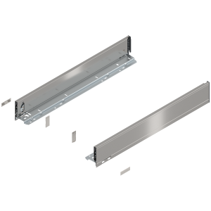 BLUM 770M6002I LEGRABOX Pure, boki szuflady o wys."M", NL=600 mm, stalowe, komplet, inox w opakowaniu 1/6