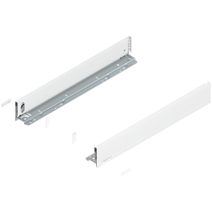 Prowadnice boki szuflady BLUM 770M6002S LEGRABOX Pure, wys."M", NL=600 mm, stalowe, komplet, jedwabiście biały mat