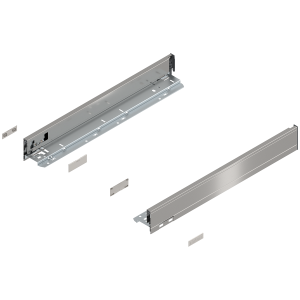 BLUM 770N5002I LEGRABOX Pure, boki szuflady o wys."N", NL=500 mm, stalowe, komplet, inox w opakowaniu 1/6