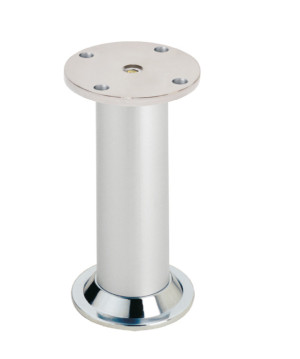 Nóżka meblowa 20cm ALU-SO01 taka jak gamet NA10-0200-A0C00-R z regulacją aluminium/chrom
