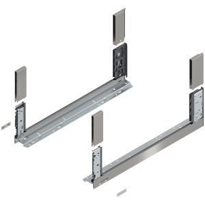 BLUM 780C6002I LEGRABOX Free, boki szuflady o wys."C", NL=600 mm, stalowe, komplet, inox w opakowaniu 1/6