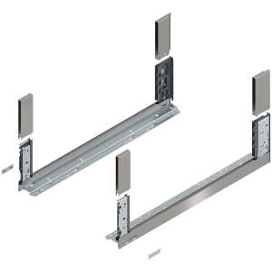 BLUM 780C6502I LEGRABOX Free, boki szuflady o wys."C", NL=650 mm, stalowe, komplet, inox w opakowaniu 1/6