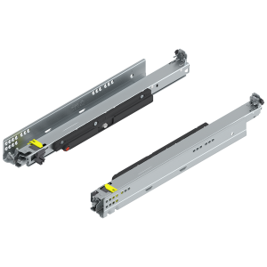 Szyny do szuflad BLUM 766H4500T MOVENTO 60 kg., NL 450 mm., ze zintegrowanym Tip On (wymaga sprzęgła T51.7601) w opakowaniu 6/0