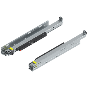 Szyny do szuflad BLUM 766H5000T MOVENTO 60 kg., NL 500 mm., ze zintegrowanym Tip On (wymaga sprzęgła T51.7601) w opakowaniu 6/0