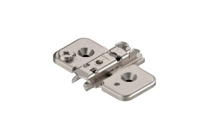BLUM 173H7100 CLIP prowadnik, 0 mm, stalowy, wkręty-spax,regulacja mimośrodowa w opakowaniu 500