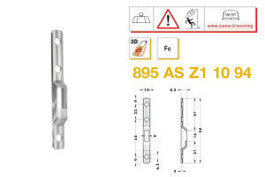 CAMAR 821 Płytka, listwa montażowa (do zawieszek) 821, 985 AS Z1 10 94