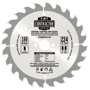 CMT K216M-X03 Zestaw 3 pił HM D=216 1x K21624M + 2x K21648M