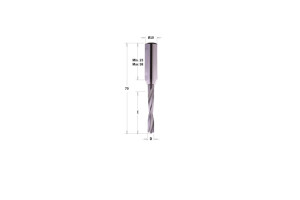 CMT 311.100.22 Wiertło NP HWM D=10x35 L=70 S=10x25 LH XTREME-HWM