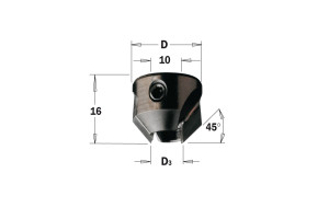 CMT 315.200.12 Gzymka HW D3=5-10 D=20 LH