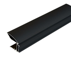 LAGUNA MULTIOMEGA WIDE rączka aluminiowa czarny połysk 8716