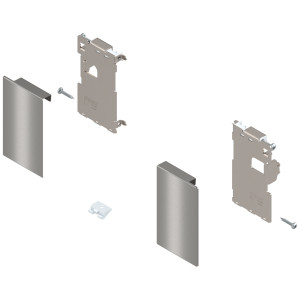 BLUM ZI7.0MI0 LEGRABOX zestaw do mocowania frontu wewnętrznego, wys."M", inox w opakowaniu 1/6