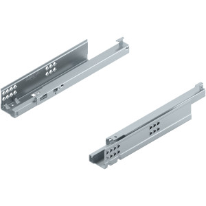 BLUM 550F2700 TANDEM do systemu TIP-ON częściowy wysuw, 30 kg, dł.=270 mm, do Grubość płyty 17-19 mm, wymaga sprzęgła, lewa/prawa