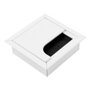 Przepust kablowy kwadratowy typ MERIDA 80 x 80 merida METAL BIAŁY