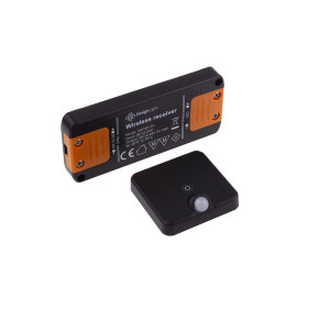 Oświetlenie meblowe Wyłącznik DELI 2 zestaw czarny sterownik RF + sensor czarny. Design Light DELI-ZES-1P-CZ-02