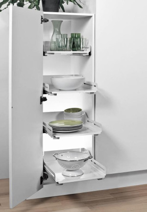 PEKA 15.0022.KPL/BA EXTENDO 450 biała/ antracyt z prowadnicami