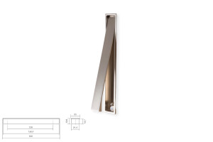 Uchwyt meblowy VIEFE 0235/0128 CLOS stal szlachetna, inox 0235128Z23