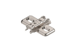 BLUM 173L6100 CLIP prowadnik, 0 mm, stalowy, wkręty-spax,regulacja wysokości w opakowaniu 500/0