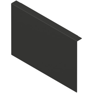 BLUM ZC7A0P0C AMBIA-LINE adapter do montażu ramy do drewnianej ścianki tylnej do szuflady z wysokim frontem, do LEGRABOX/MERIVOBOX wysokość C, stal czarny mat