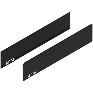 BLUM 770M400ASGCZ LEGRABOX Element dekoracyjny, wysokość M (90.5 mm), dł.=400 mm, prawy+lewy czarny carb./carb.look