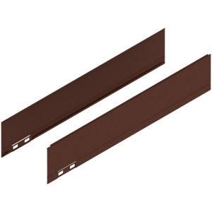 BLUM 770M450AS LEGRABOX Element dekoracyjny, wysokość M (90.5 mm), dł.=450 mm, prawy+lewy noble rust