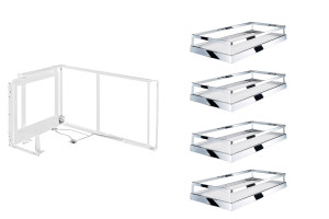 PEKA 005.31.KPL/B Magic-Corner Standard ARENA Style 900/ 450/ lewy