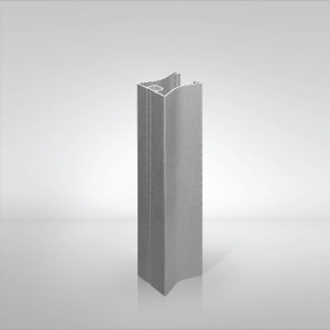 LAGUNA INTERO 18 dwustronna rączka aluminiowa aluminium natura 8130