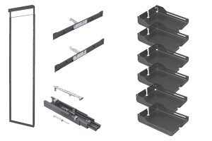 PEKA 01.1323.KPL/A DISPENSA Libell 1900-2300/ 400/ 6/ antracyt