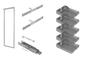 PEKA 01.1305.KPL/S DISPENSA Libell 1600-1900/ 200/ 5/ szara
