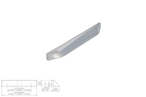 Uchwyt meblowy SIRO 2447-190ZN1 chrom połysk