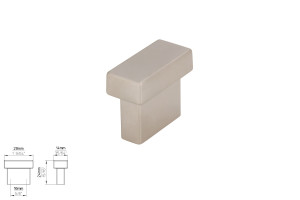 Uchwyt meblowy SIRO 1595-29ZN4 nikiel matowy, satyna