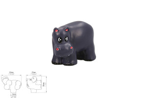 Uchwyt meblowy SIRO H106-38A40 hipopotam