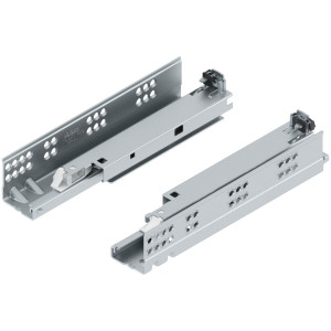 BLUM 560F2500T TANDEM z wbudowanym TIP-ON Pełny wysuw, Prowadnica, 30 kg, dł.=250 mm, wymaga sprzęgła, lewa/prawa