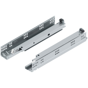BLUM 560F3500T TANDEM z wbudowanym TIP-ON Pełny wysuw, Prowadnica, 30 kg, dł.=350 mm, wymaga sprzęgła, lewa/prawa