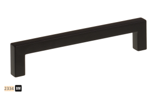 Uchwyt meblowy SCHWINN 2334 rozstaw 128mm czarny mat