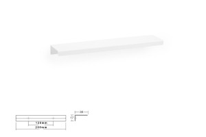 Uchwyt meblowy VIEFE 0518 WAY biały mat 0518128LM1