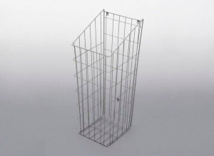 REJS WE21.0102.01.003 Kosz na bieliznę 40 metal lakier biały