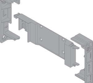 BLUM Z10D5210 SERVO-DRIVE zaczepy do profilu nośnego poprzecznego L/P + adapter w opakowaniu 1/25