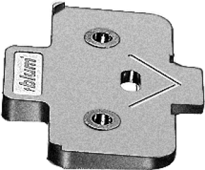 BLUM 171A5010 podkładka kątowa, krzyżakowa, +5° wersja na wkręty,wysokość 0.8 mm w opakowaniu 50/250