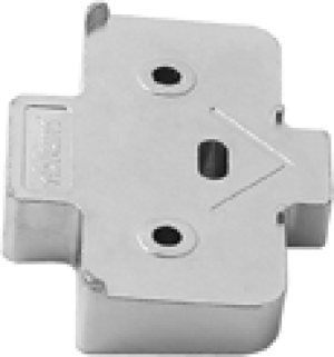 BLUM 171A5070 podkładka kątowa, krzyżakowa, +5° wersja na wkręty, wysokość 6 mm w opakowaniu 50/250