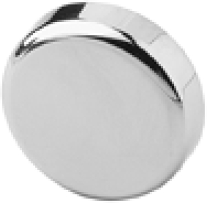 BLUM 84.4140 drzwi szklane - zaślepka na puszkę, okrągła,chrom w opakowaniu 50/250