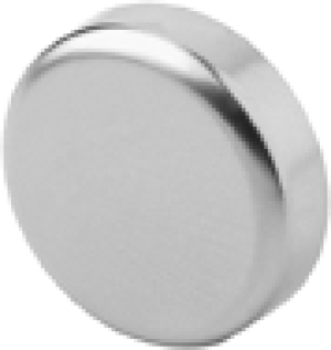 BLUM 84.4140 drzwi szklane - zaślepka na puszkę, okrągła,mat-nikiel w opakowaniu 50/250