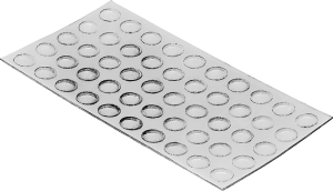 BLUM 993.710 odbojnik na klej 1 kpl = 50szt, wysokość: 1.5 mm w opakowaniu 5.000/50.000