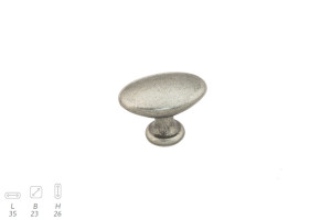 Gałka meblowa SIRO 1855-34ZN28 efekt cyny